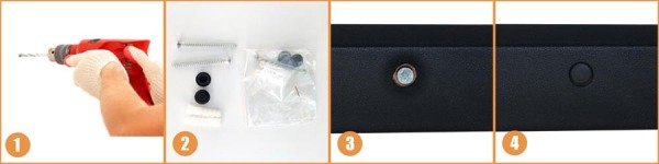 Deri Çerçeveli Düğmeli Makam Arkalığı 100x160 - Bordo