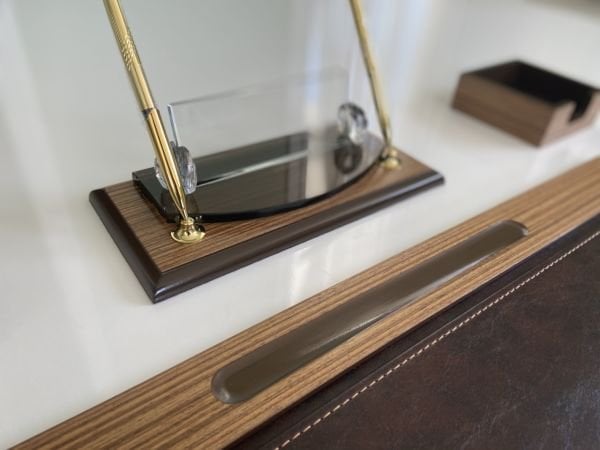 Kahve Ahşap Sümen Seti