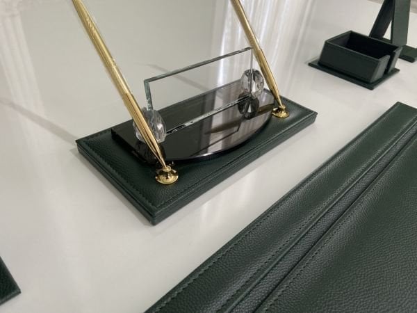 EL YAPIMI Yeşil Gümüş Kalem Sümen Takımı Ultralüks VIP Sümen Seti