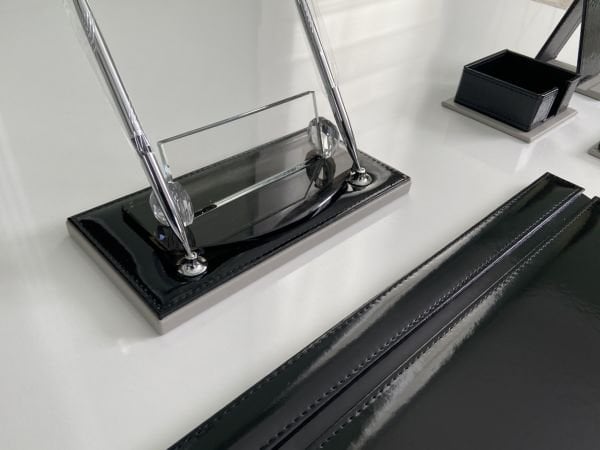 Siyah altı Gri Sümen Takımı  Consept Exclusive Hand Made