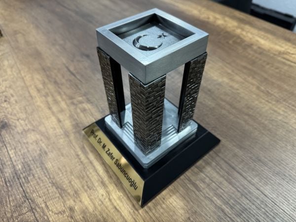 Çanakkale Anıtı Metal altı Ahşap Stand Orjinal Kutuda HEDİYE 15cm İsme Özel