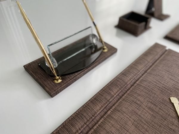 Kumaş Bakır Ultralüks Sümen Takımı Hand Made