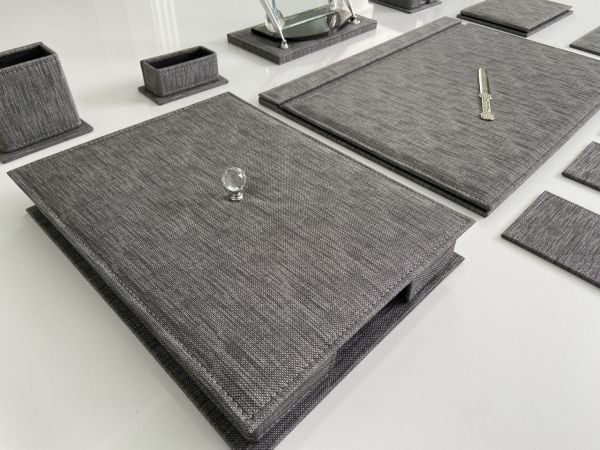 Gri Kumaş Consept Sümen Makam Takımı Business