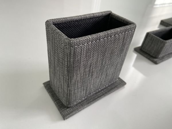 EL YAPIMI Gri Kumaş Consept Sümen Makam Takımı Business