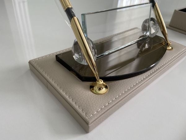 EL YAPIMI Krem Sümen Takımı Business VIP Set Hand Made