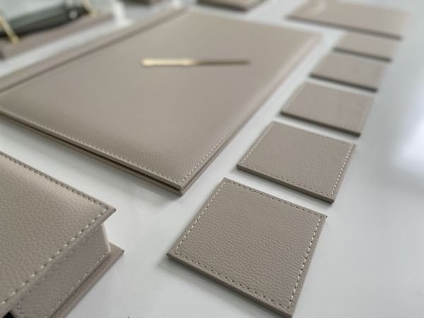 EL YAPIMI Krem Sümen Takımı Business VIP Set Hand Made