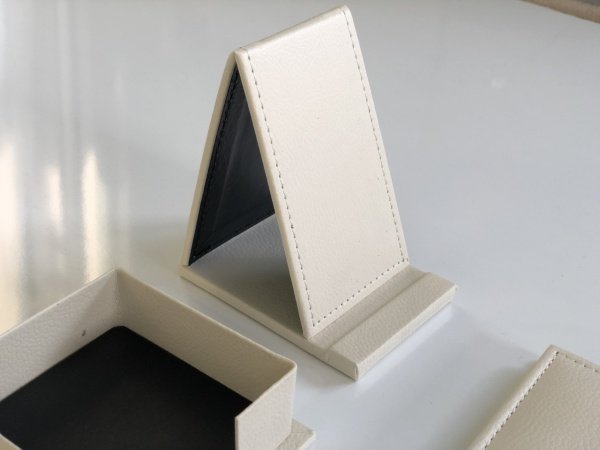 Krem Siyah Sümen Takımı Hand Made