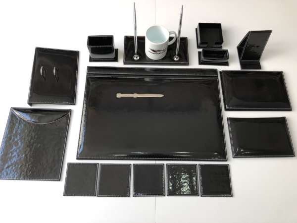 Siyah Rugan Sümen Takımı V.I.P Hand Made