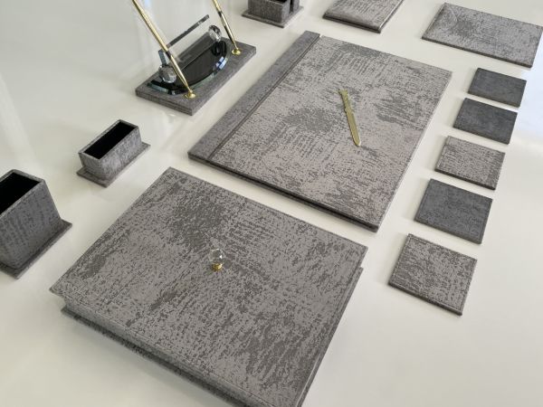 Gümüş Suyu Gold Kadife Luxury Sümen Seti Hand Made