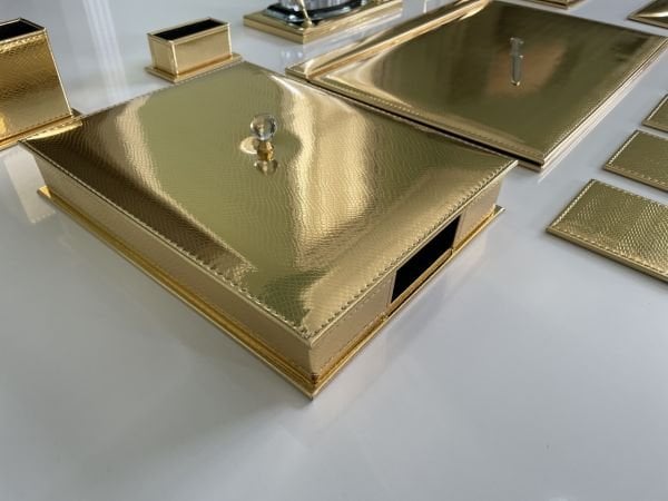 Sümenvadisi Gold İnci Luxury Desk Set Sümen Takımı VIP