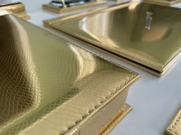 Sümenvadisi Gold İnci Luxury Desk Set Sümen Takımı VIP
