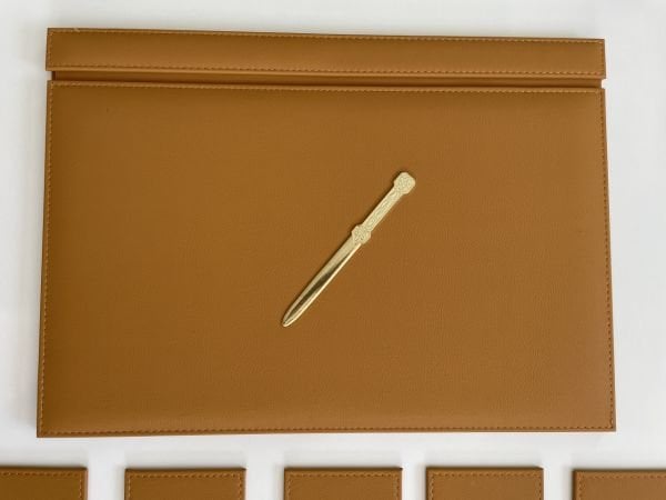 Dakota Taba Hardal Sümen Makam Takımları Luxury Hand Made