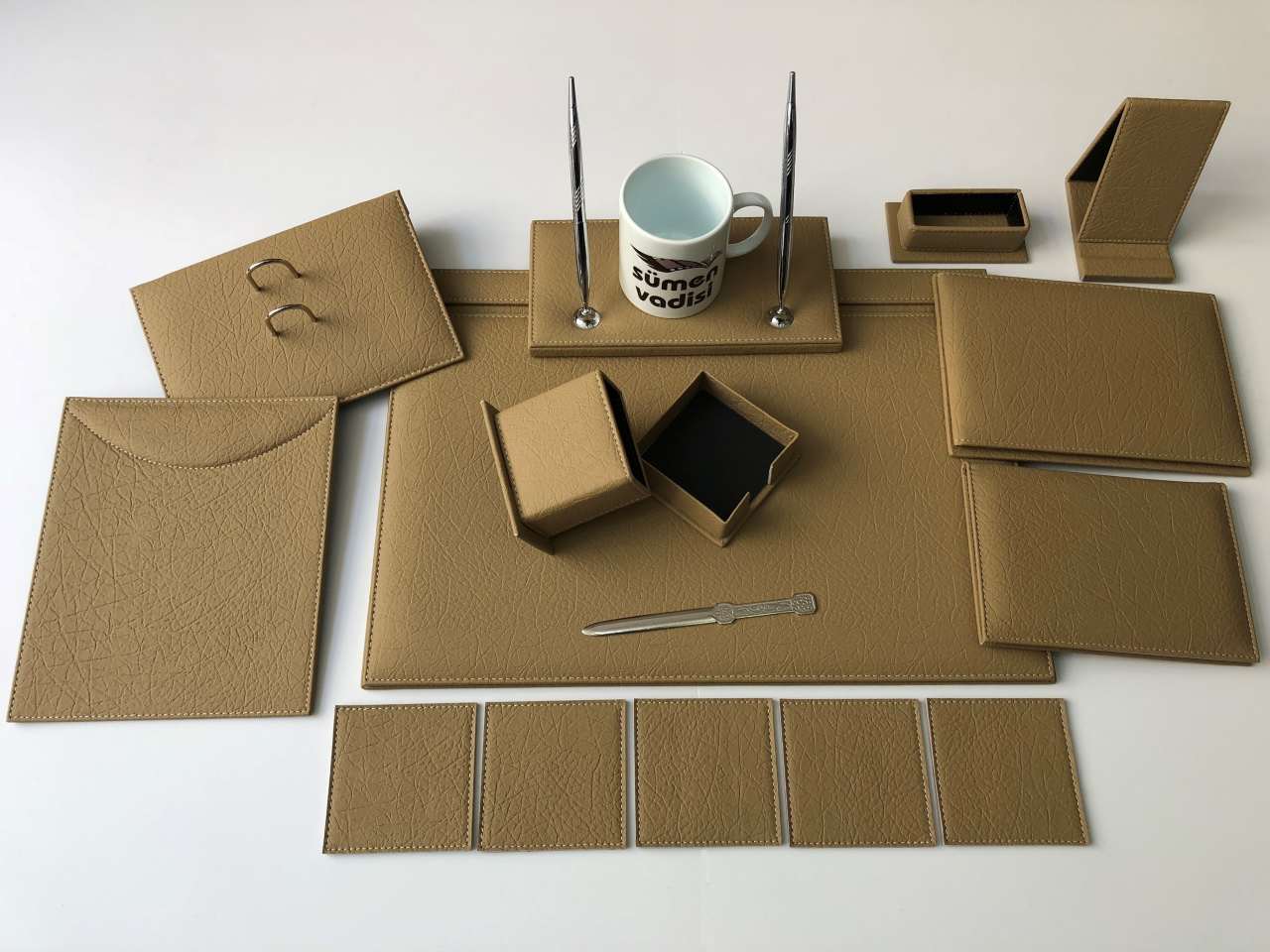 Cappuccino Camel  Sümen Takımı Hand Made