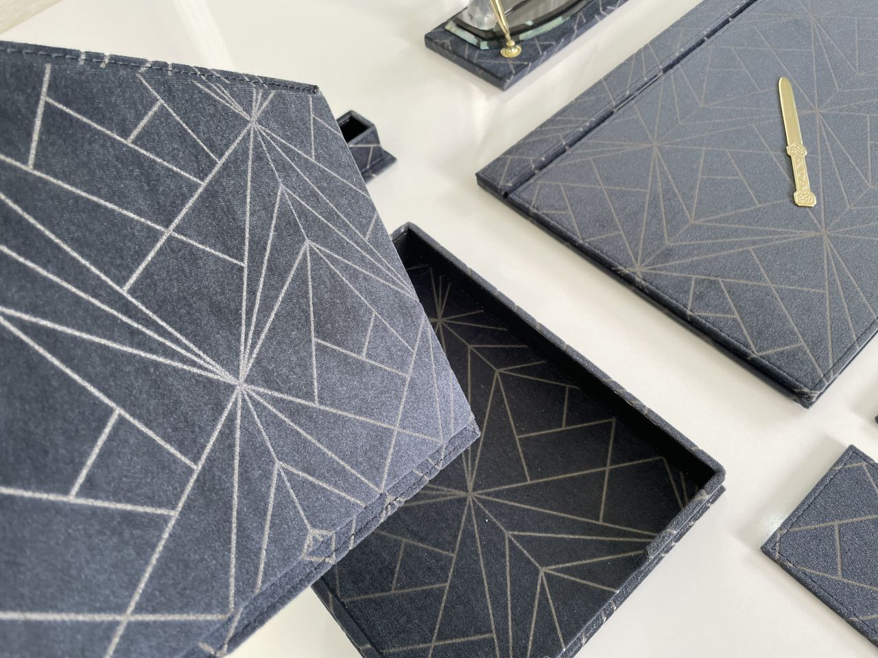 LACİVERT Kadife Tasarım Ürün Luxury Sümen V.I.P