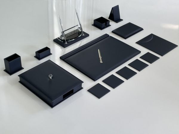 EL YAPIMI Lacivert Naturel Sümen Makam Takımı V.I.P Hand Made