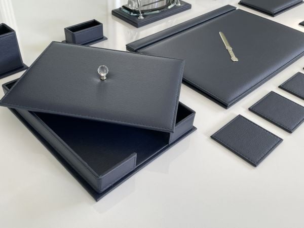 EL YAPIMI Lacivert Naturel Sümen Makam Takımı V.I.P Hand Made