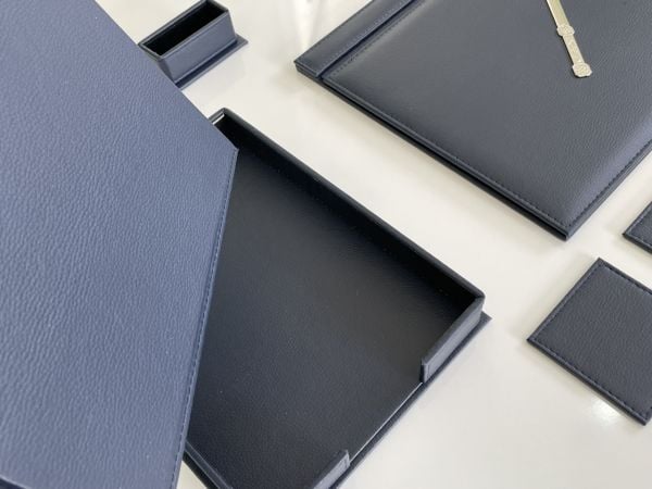 EL YAPIMI Lacivert Naturel Sümen Makam Takımı V.I.P Hand Made