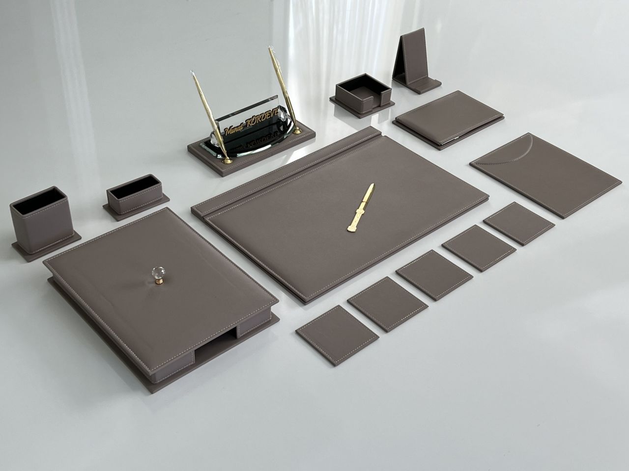 Krem Sümen Takımı V.I.P El Sanatı