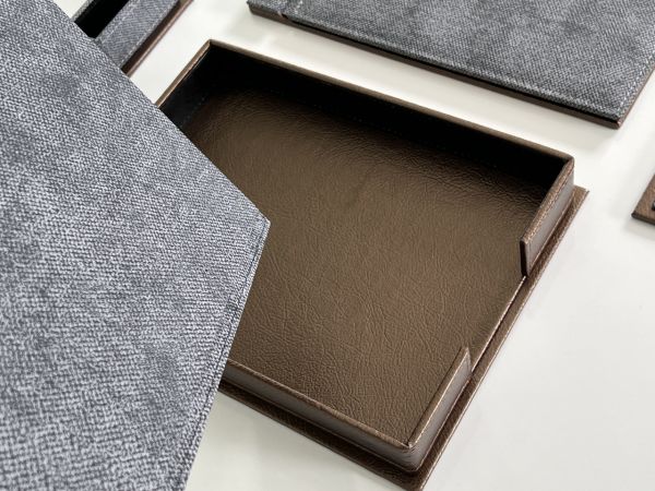 MARJİNAL VIP EL YAPIMI Gri Bakır Design Saatli Sümen Makam Takımı V.I.P