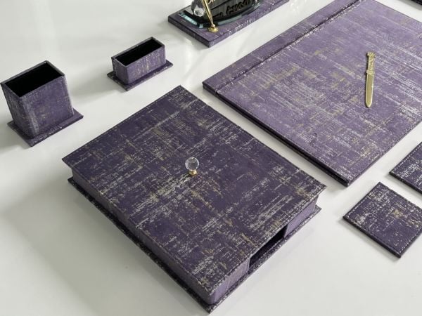 Mor Altın Tasarım Ürün Kadife Ultralüks EL Sanatı Sümenvadisi