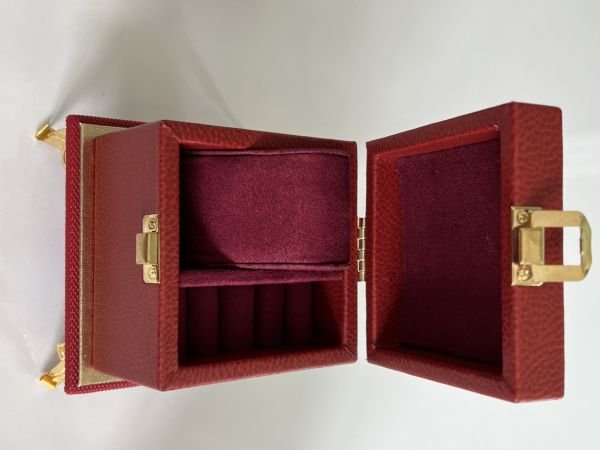 ÜST SEVİYE Sümenvadisi Bordo Deluxe Deri Scrikss Markalı Kalem Saat Yüzük Kutulu