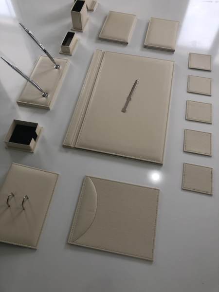 Krem İnci Sümen Takımı El Sanatı V.I.P Hand Made