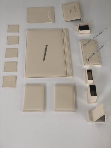 Krem İnci Sümen Takımı El Sanatı V.I.P Hand Made