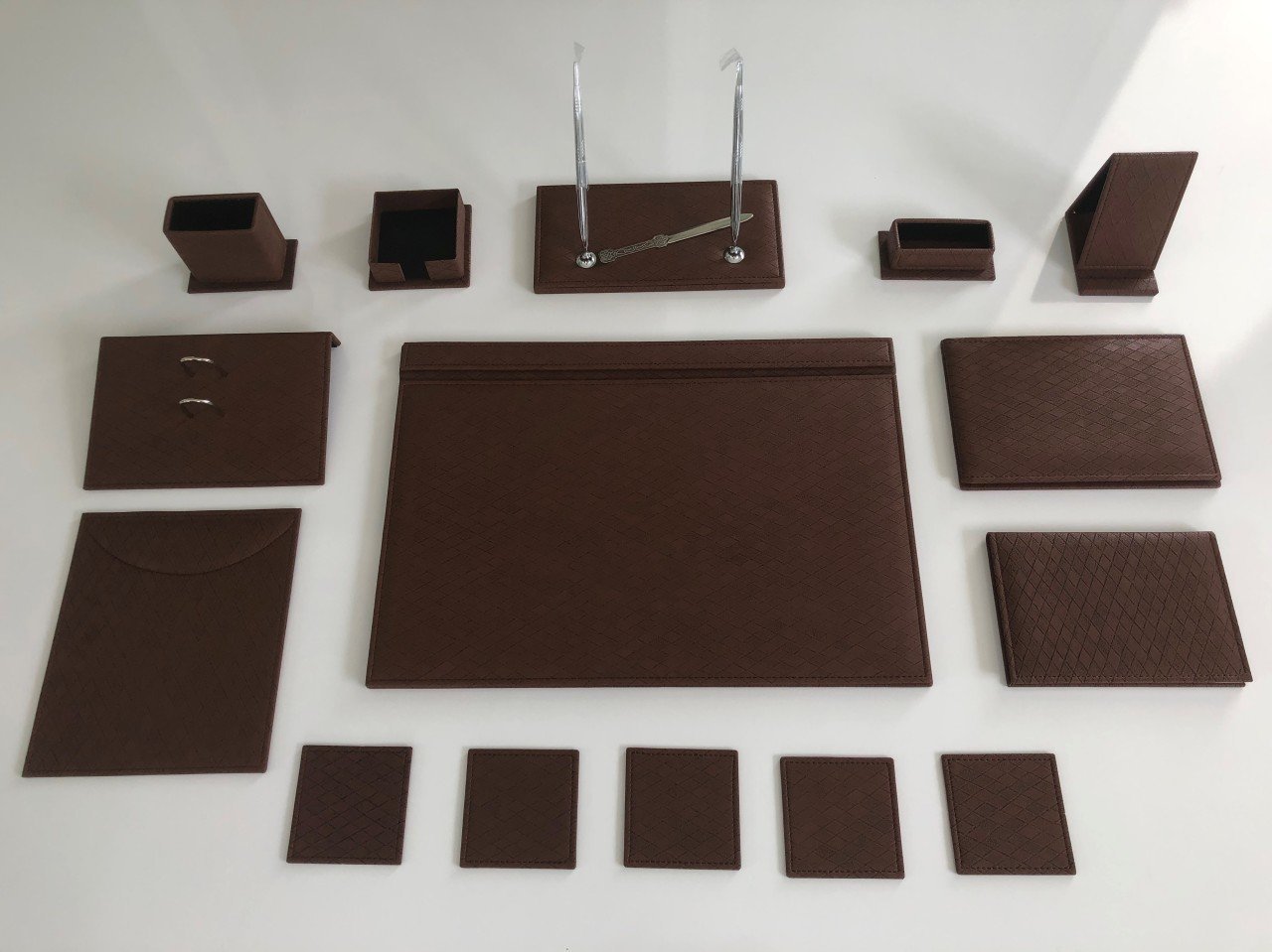 Altın Kahve Sümen Takımı Hand Made