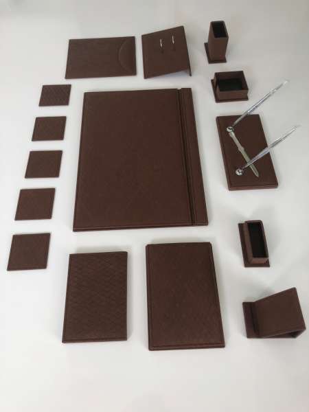 Altın Kahve Sümen Takımı Hand Made