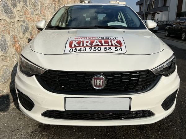 Fiat Egea Yetkili Servis Bakımlı 1.3 Dizel 2019 Aylık 1100 - Günlük 2000 Kasko Dahil