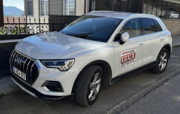 Audi Q3 Sıfır ayarında Aylık 3500 - Günlük 6000 Kasko Dahil