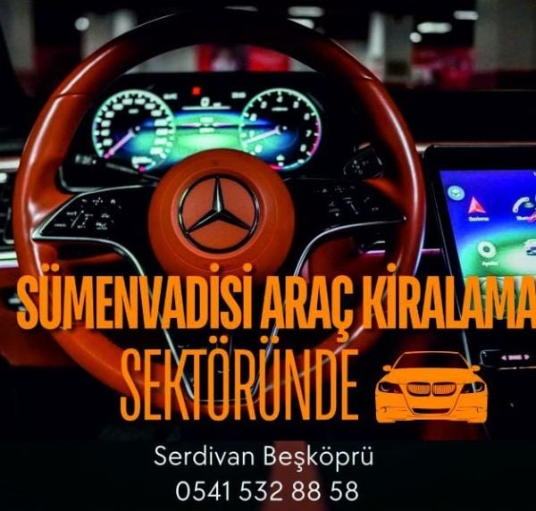 Sümenvadisi Araç Kiralama Sakarya Rent A Car 899TL başlayan fiyatlar