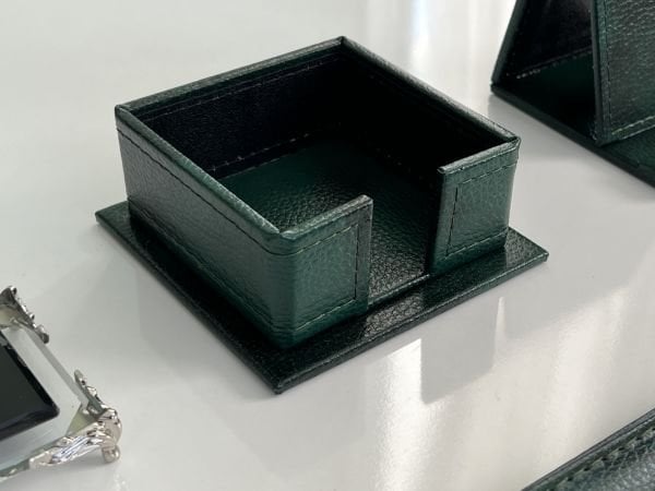 Yeşil Siyah Tasarım Ürünü El İşçiliği VIP Sümen Makam Takımı