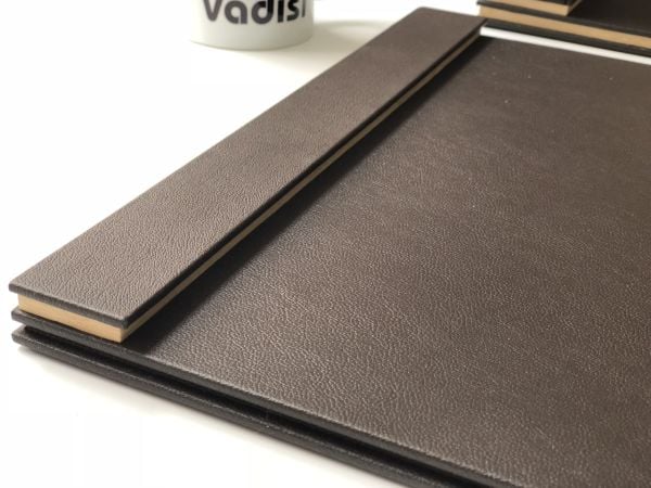 Akağaç Kahve Şık ve Modern Sümen Takımı El Yapımı VIP