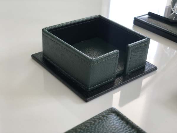 Yeşil-Siyah Sümen Takımı Hand Made