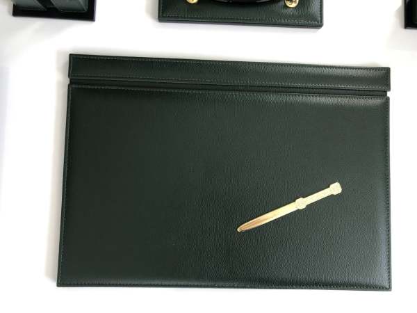 Yeşil-Siyah Sümen Takımı Hand Made