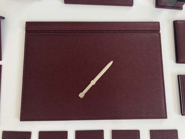 Bordo Desen Sümen Takımı Hand Made