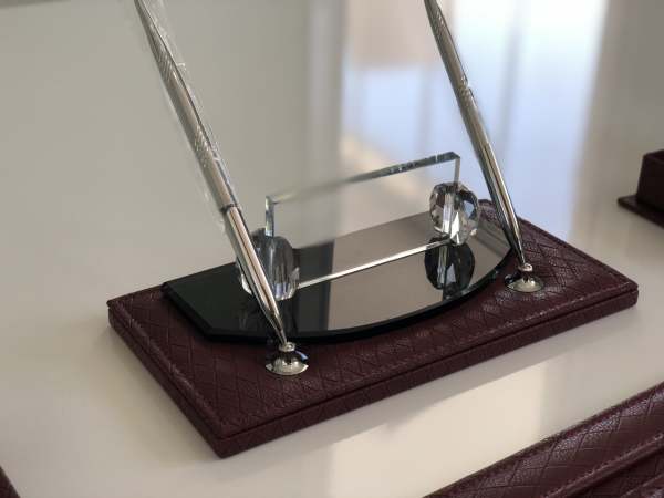 Bordo Desen Sümen Takımı Hand Made