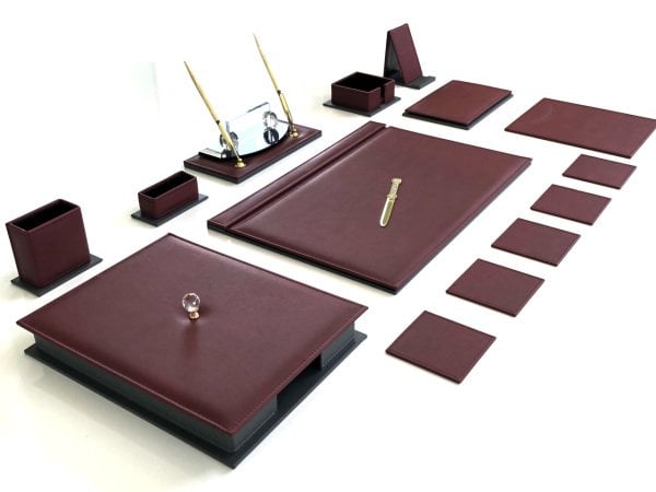 Sümenvadisi Bordo Antrasit Sümen Takımı El Yapımı Modern Sümen Seti