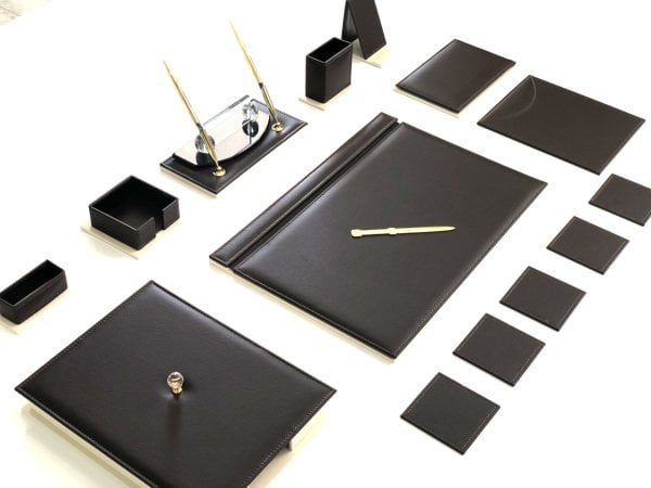 EL YAPIMI Kahve Krem Sümen Takımı Hand Made