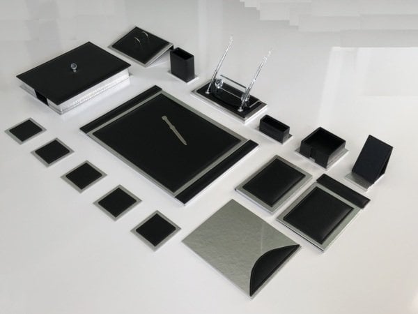 Siyah - Gümüş Ultralüks Sümen Takımı