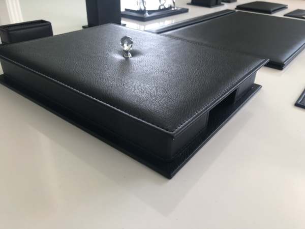 EL YAPIMI PRIME KALİTE FIRSAT Kaçırma ! Siyah İnci Ultralüks Sümen Takımı | El İşçiliği