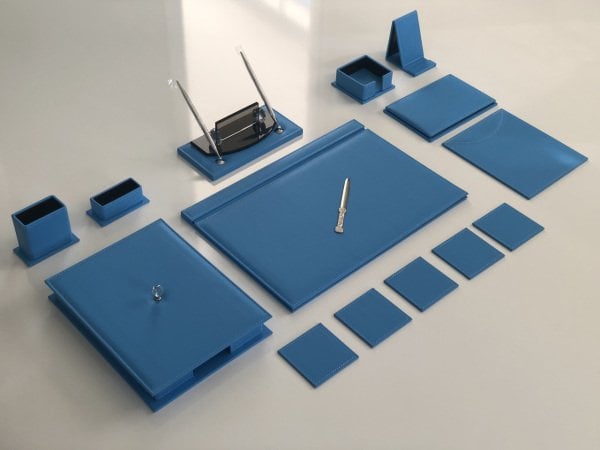 Turkuaz Gold Kalem Sümen Takımı Hand Made