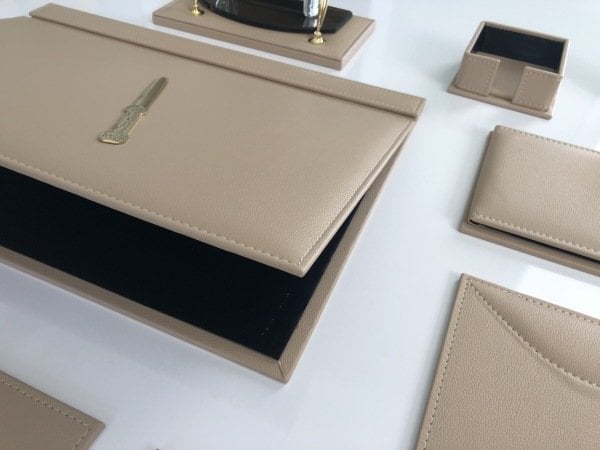 EL YAPIMI Krem Bej Sümen Takımı VIP EL İşçiliği