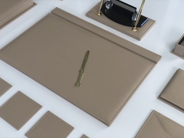 Krem Bej Sümen Takımı VIP EL İşçiliği