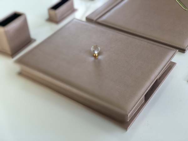 EL YAPIMI Platin Sümen Takımı Hand Made