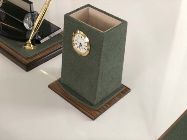 Yeşil Nubuk Deluxe Sümen Takımı