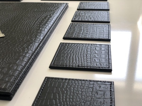 EL YAPIMI Timsah Siyah Sümen Takımı |El Emeği| Hand Made