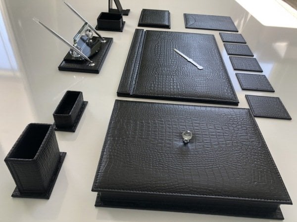 EL YAPIMI Timsah Siyah Sümen Takımı |El Emeği| Hand Made