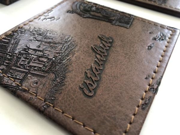 EL YAPIMI İstanbul Kahve Sümen Takımı |El Emeği| Hand Made